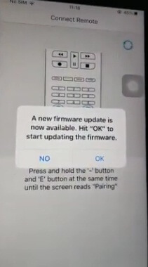 Firmware update notification